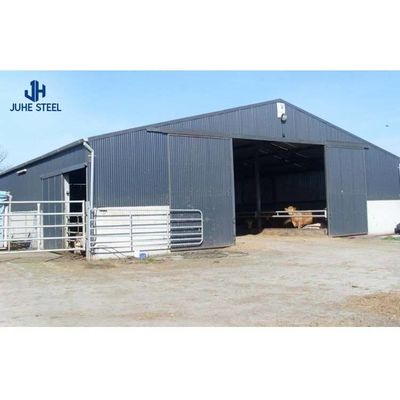 Bangunan baja yang bisa dilepas untuk rumah peternakan kambing dan domba modern Panjang 60-200m