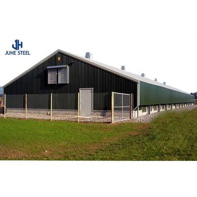 Bangunan baja yang bisa dilepas untuk rumah peternakan kambing dan domba modern Panjang 60-200m