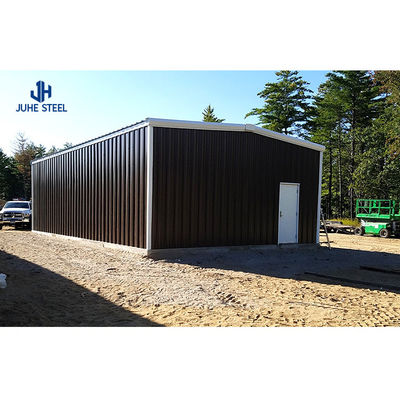 Q235B/C Galvanized Purlin Prefabricated Steel Structure Warehouse untuk kebutuhan penyimpanan