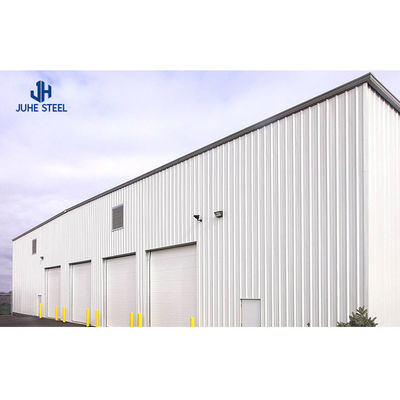 Q235B/C Galvanized Purlin Prefabricated Steel Structure Warehouse untuk kebutuhan penyimpanan
