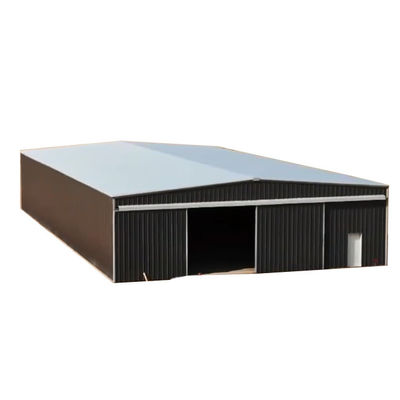 Q235B/C Galvanized Purlin Prefabricated Steel Structure Warehouse untuk kebutuhan penyimpanan
