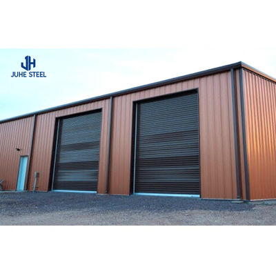 Q235B/C Galvanized Purlin Prefabricated Steel Structure Warehouse untuk kebutuhan penyimpanan