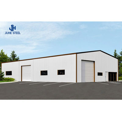 Q235B/C Galvanized Purlin Prefabricated Steel Structure Warehouse untuk kebutuhan penyimpanan