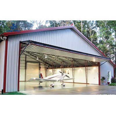 Hangar Pesawat Struktur Baja Prefab yang Terjangkau dengan Sertifikat ISO9001 2008/CE/BV