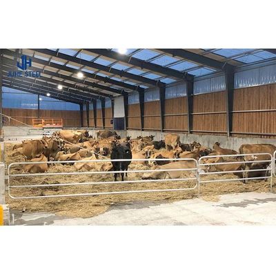 Kelas Q235/Q355B Struktur Baja Sarang Sapi Untuk Pengelolaan Sapi