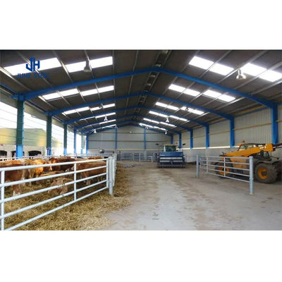 Q235 Q355B Baja Peternakan Shelter Peternakan unggas Layout Desain Close House Peternakan ayam