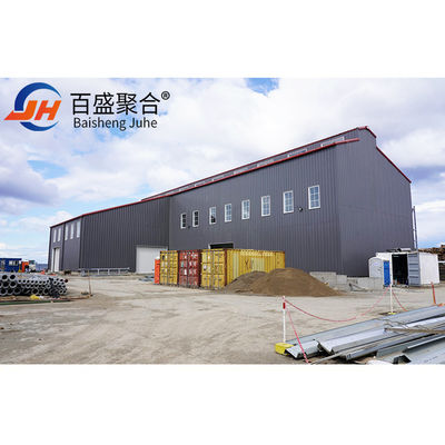 Metal Horse Sheds Struktur baja ringan Gedung gudang untuk pemanfaatan ruang yang optimal