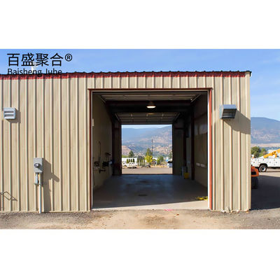 Long Fatigue Life Steel Structure Warehouse untuk Pabrikasi dan Atap Prefabrikasi