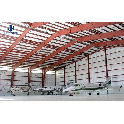 Pintur Solid H-bentuk Main Frame Metal Shed Gudang untuk Bangunan Baja Prefabrikasi