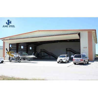 Pintur Solid H-bentuk Main Frame Metal Shed Gudang untuk Bangunan Baja Prefabrikasi