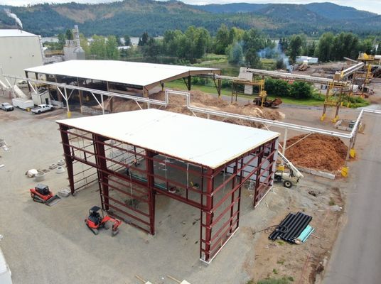 Gedung Struktur Baja Pintu Geser untuk Desain Prefabrikasi Dalam Anggaran Anda