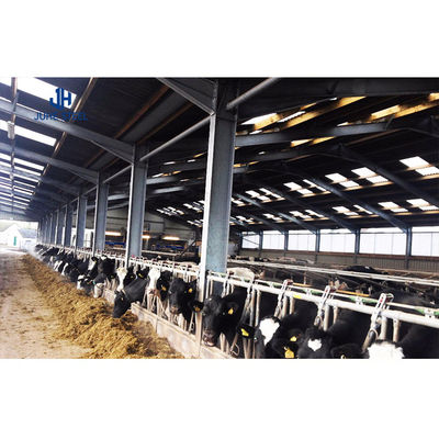 Low Carbon Q235/Q345 Metal Horse Sheds Prefab Metal Horse Barn