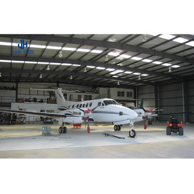 Q235B/Q345B Desain Bingkai Hangar Toko Baja Karbon Rendah untuk Konstruksi Bangunan Baja