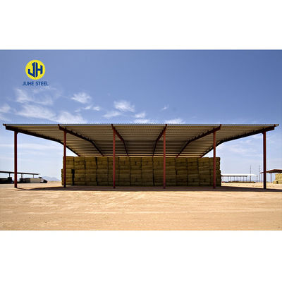 Farm Management Q235/Q345B Grade Prefab Metal Barn Homes Prefabricated Metal Barns Rumah-rumah yang dibuat dari logam