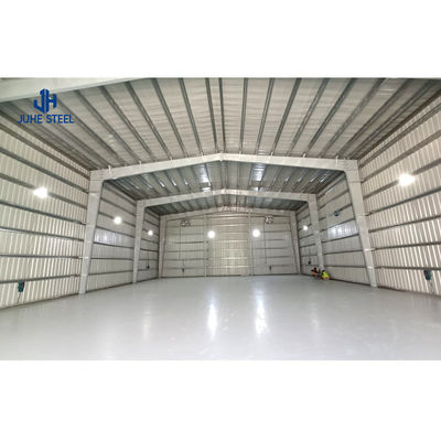 Space Frame Roof Hangar baja ringan prafabrik untuk gudang pemeliharaan pesawat