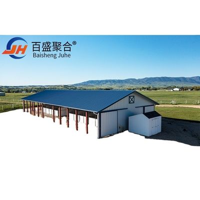 Q235B/Q345B Struktur baja baja rendah karbon Coop ayam Prefabrikasi rumah ayam