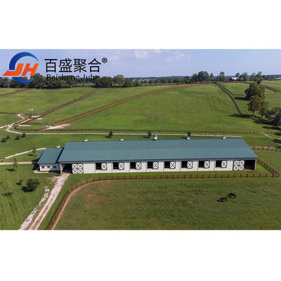 Q235B/Q345B Struktur baja baja rendah karbon Coop ayam Prefabrikasi rumah ayam