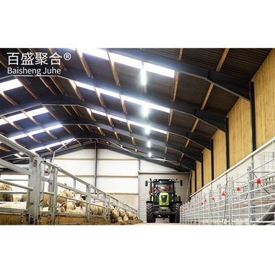 Aluminium Alloy Jendela Struktur Baja untuk Prefab Peternakan Ayam Kuda Stall