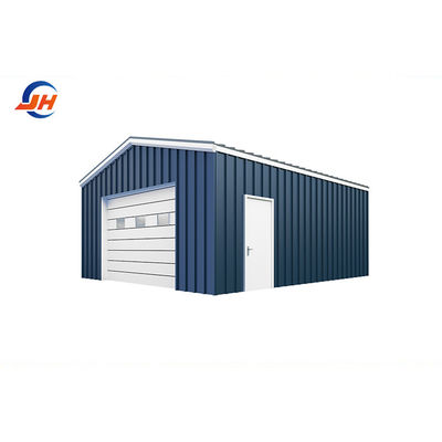 Bahan Prefab Metal Bangunan Kit Struktur Baja Gudang dengan Desain Gambar CAD