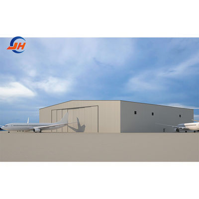 Hangar Pesawat Baja Lukis dengan Struktur Prefabrikasi dan Saluran Baja Bentuk C.Z