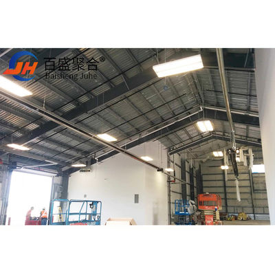 Steel Fabricated Workshop Desain kustom dan pemasangan mudah untuk bangunan gudang mobil