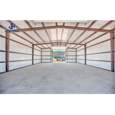 Baja Berkualitas Warna Waterproof Taman Shed Carport Prefab Metal Garasi Mobil Parkir Shed