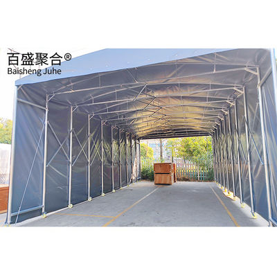 Tenda parkir air tahan air bergerak untuk ringan dan toleransi tinggi Garasi Carport Warehouse