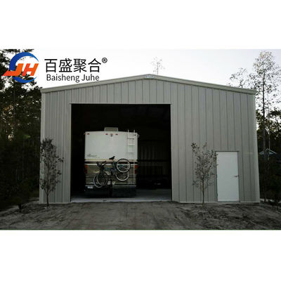 Q235B/Q345B Baja Karbon Rendah Baja Struktural Baja Frame Workshop untuk Garasi Kendaraan