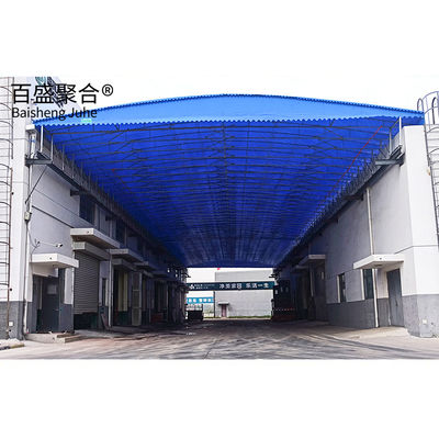 Carport Tunnel dan Garage Tent yang dapat disesuaikan dengan Desain Push Pull Retractable