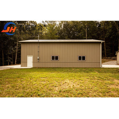 Prefab Custom Steel Structural Steel Frame Workshop untuk Carport besar dan Garasi Kit
