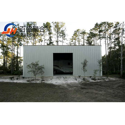 Layanan pemotongan Prefab Metal Warehouse Fabrikasi baja untuk bangunan industri