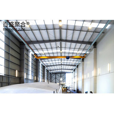 Direct Prefab Workshop Struktur rangka baja ringan untuk bangunan struktural modular