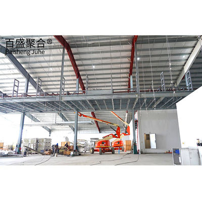 Prefabrikasi dengan Struktur Kerangka Baja Ringan Panjang Besar dan Kelas Baja Q355 Q235B