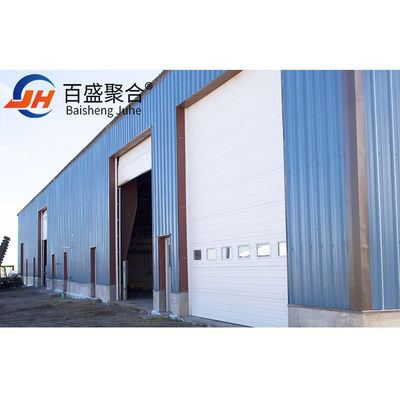 Q355 Q235B Bangunan Baja Prefabrikasi Gudang Logam Lokakarya Hangar Hall Self Storage