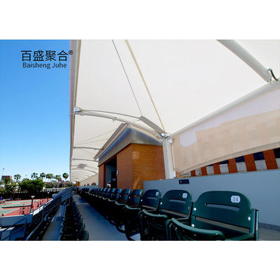 Sunshade Parkir Mobil Struktur Membran Tekanan dengan Lapisan PTFE