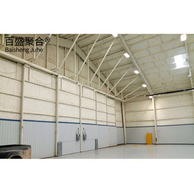 Struktur Baja Ringan Tahan Hujan Pesawat Hangar Gudang Ruang Frame Untuk Struktur Gudang