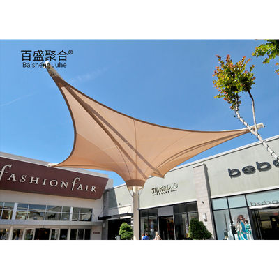 Kain Kaca Disesuaikan Membran Kerangka Baja Membran Struktur Tekanan Hangar Pesawat Canopy