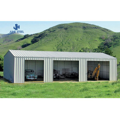 Toleransi Garasi / Shed Struktur Baja Ringan Prefab ± 1% untuk Solusi Parkir Sempurna
