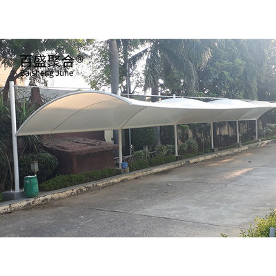 Struktur Membran PVDF PTFE Karpet Desain Tenda