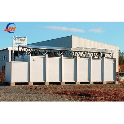 Q235 Q355B Kelas Baja Struktural Baja Kerangka Lokakarya untuk Konstruksi Prefab Modern