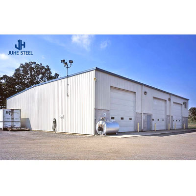 GB Standard Steel Structure Warehouse untuk Fireproofing Frame Shed Modern di Qingdao