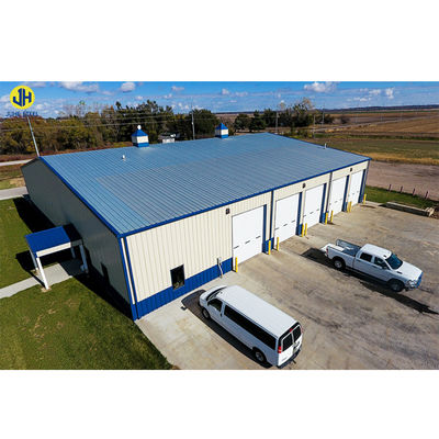 Solid H-bentuk Baja Balok Frame Utama Prefab Mobil Shelter Garasi tenda untuk gudang gudang