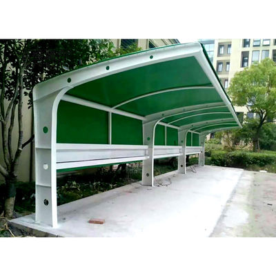 Ledakan Aluminium Pergola Canopies Waterproof dan diobati panas untuk parkir mobil