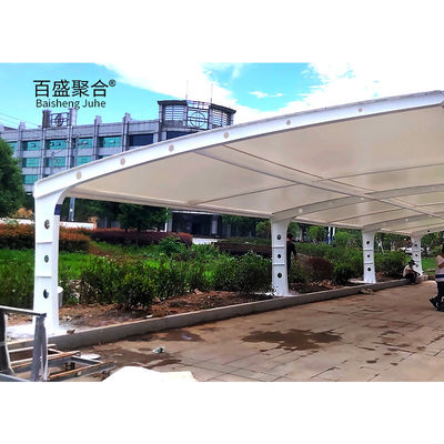 Customisable Steel Tube Garage Prefab Metal Carport Bangunan sesuai dengan Permintaan Pelanggan