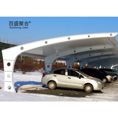 Customisable Steel Tube Garage Prefab Metal Carport Bangunan sesuai dengan Permintaan Pelanggan