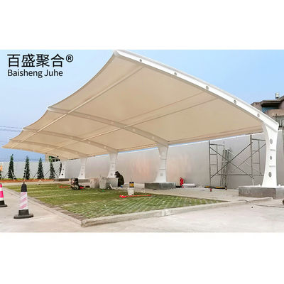 Carport portabel yang disesuaikan dengan struktur baja dan C.Z bentuk Steel Channel Purlin