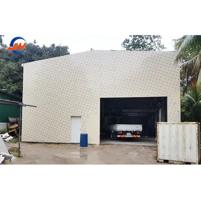 Baja gudang gudang prefabrikasi standar AiSi struktur utama kustomisasi Ukuran