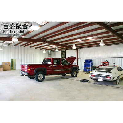 Steel Heavy Duty Storage Shed untuk mobil portabel yang sudah dibuat tenda garasi