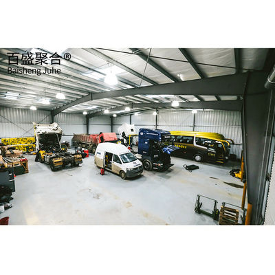 Metal Garage Kits 24x24 Bangunan Logam Carports AiSi Standar
