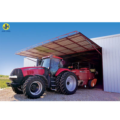 Metal Garage Kits 24x24 Bangunan Logam Carports AiSi Standar